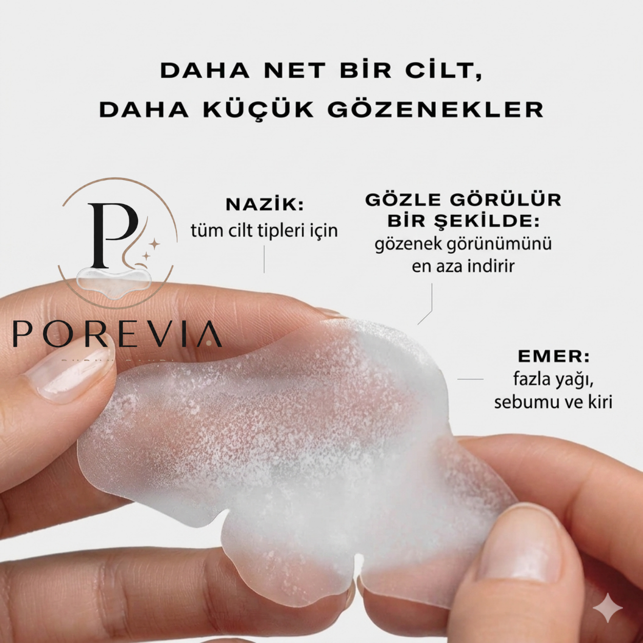 Porevıa Cilt Yenileyici Burun Bandı